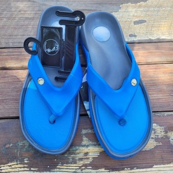 New Slide Flip Flops Thong Sandals Sz 6 - Picture 1 of 10